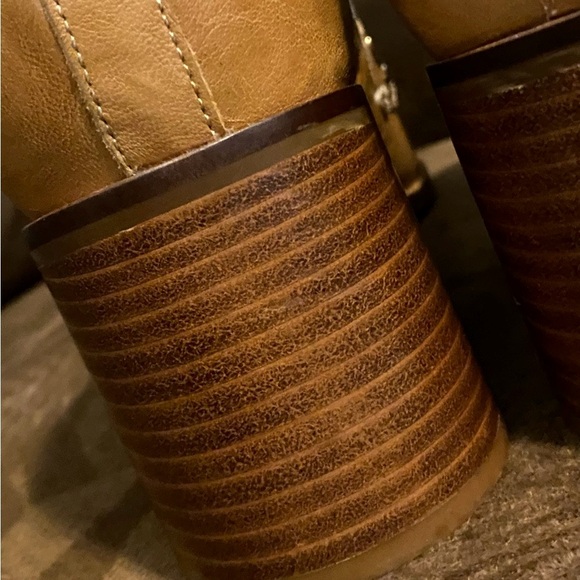 Kelsi Dagger Brooklyn Involve Leather Loafer 2.25-inch Stacked Heel Size 9.5 - Picture 5 of 13